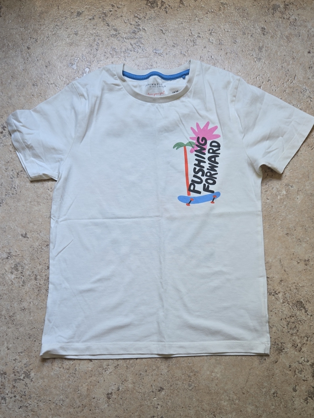 Denim & Flower Boys Tee